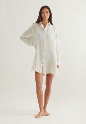 BOYFRIEND SHIRT - Accessorio da spiaggia - cream white