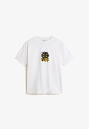 Vans HAPPY SPIKE - T-shirts print - white