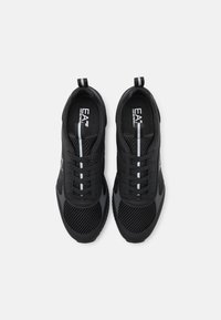 EA7 Emporio Armani UNISEX - Tenisice - black/irongate/silver