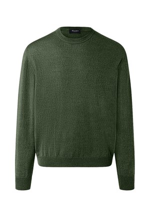 CLASSIC LINE RUNDHALS - Strickpullover - moos garden