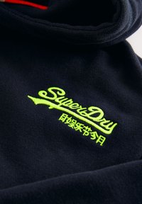 Superdry & Co REGULAR FIT - Kapucnis pulóver - navy