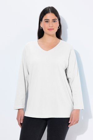 Ulla Popken, Top s dlhým rukávom - white