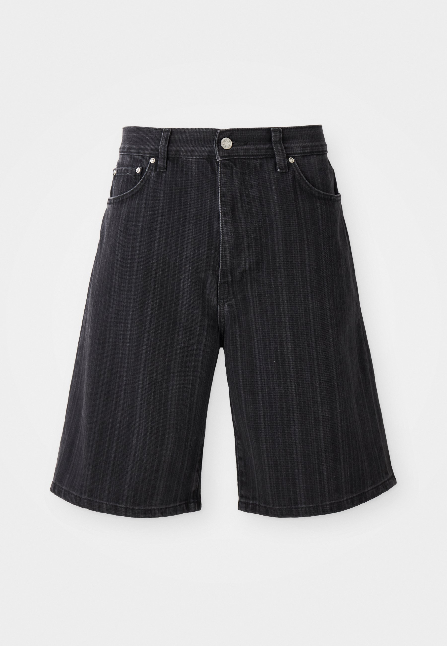 Carhartt WIP RYLAN - Džínové kraťasy - black stone washed