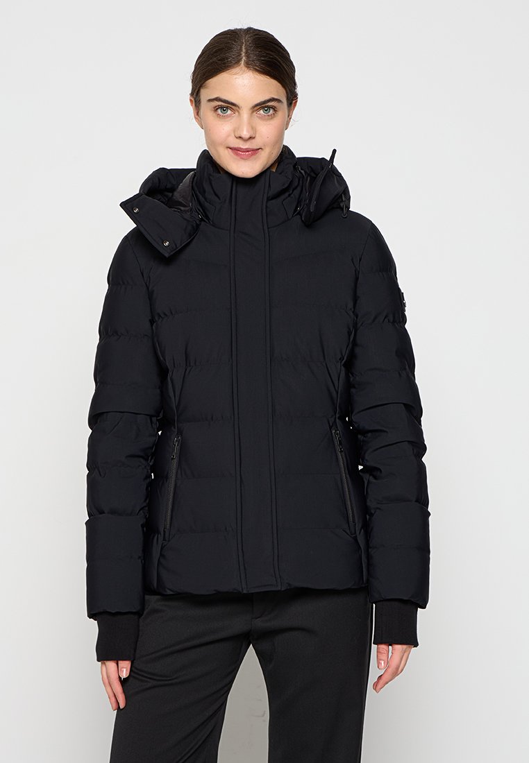 Moose Knuckles Gewatteerde jas zwart