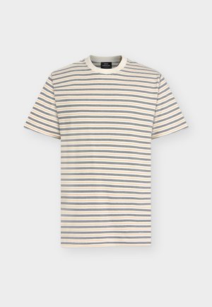 Mads Nørgaard, FRODE TEE - T-shirts print - vanilla ice/sky captain/zinnia