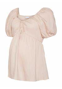 MAMALICIOUS Bluse - peach melba