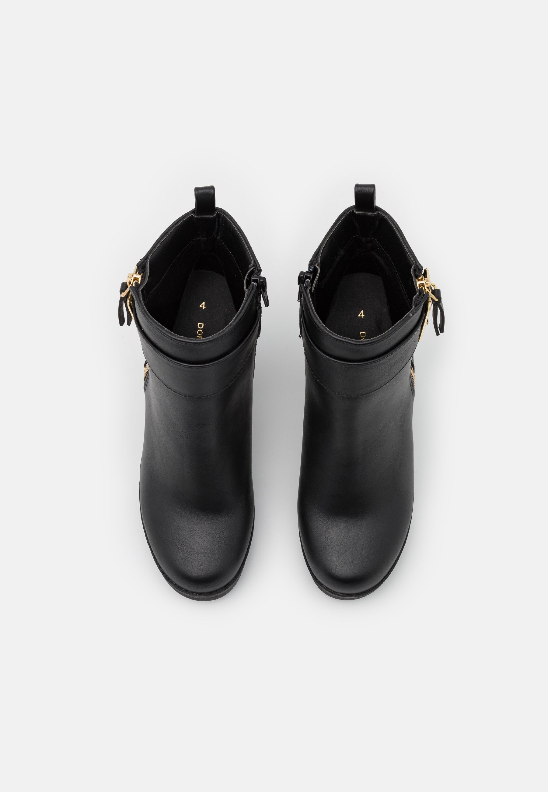 Dorothy Perkins ABBA CHUNKY BUCKLE - Botines con plataforma - black/negro -  Zalando.es