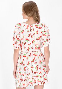 myMo Bluse - white multicolor