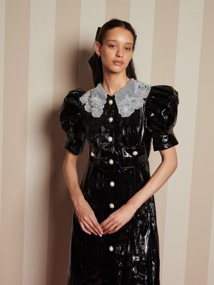 LUNETTE MIDI - Rochie cocktail/Rochie petrecere - black