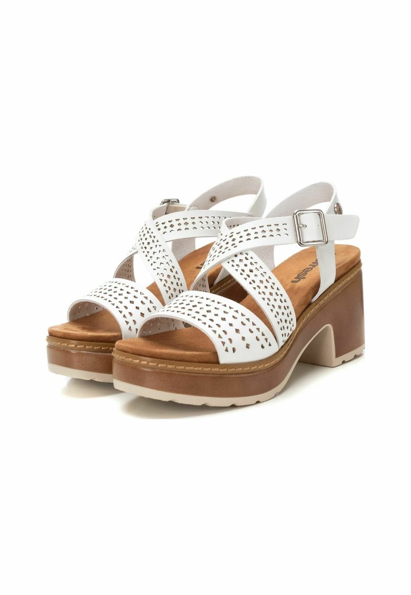 REFRESH Sandalo Donna Zeppa 7 Cm In Tessuto - Modello 171753, Vegan E Antiscivolo - 2