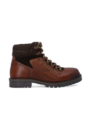 ANKLE BOOTS - Snørestøvletter - bronze