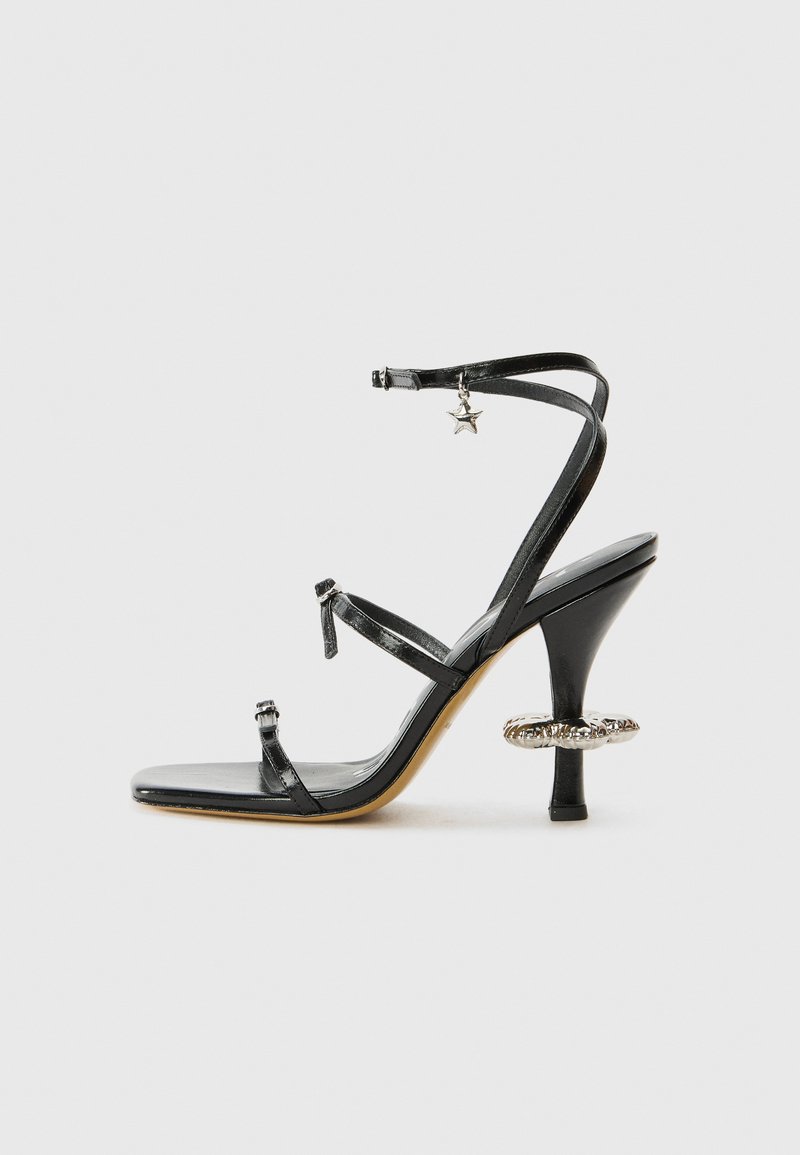 MARC JACOBS - THE DAISY - Sandalias de tacón - black, Ampliar