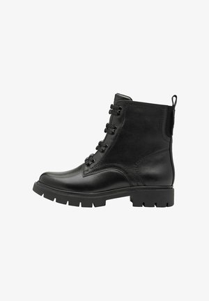 Tamaris Kotníkové boty na platformě - black