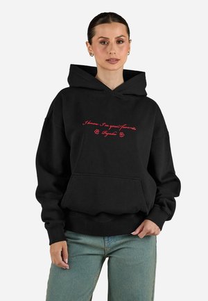 Pegador LEVADIA HOODIE - Mikina - washed black