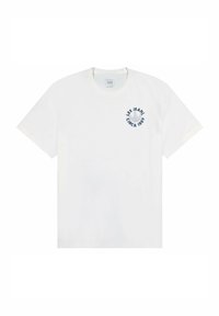 Lee SHORT SLEEVE ELEVATED LOGO REGULAR FIT - Camiseta estampada - ecru