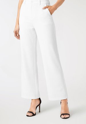 WIDE - Pantaloni - bianco ottico
