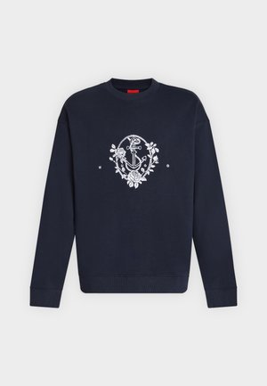 HUGO, DURSEN - Sweatshirt - dark blue