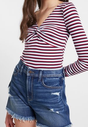 Hollister Co., T-shirt à manches longues - red