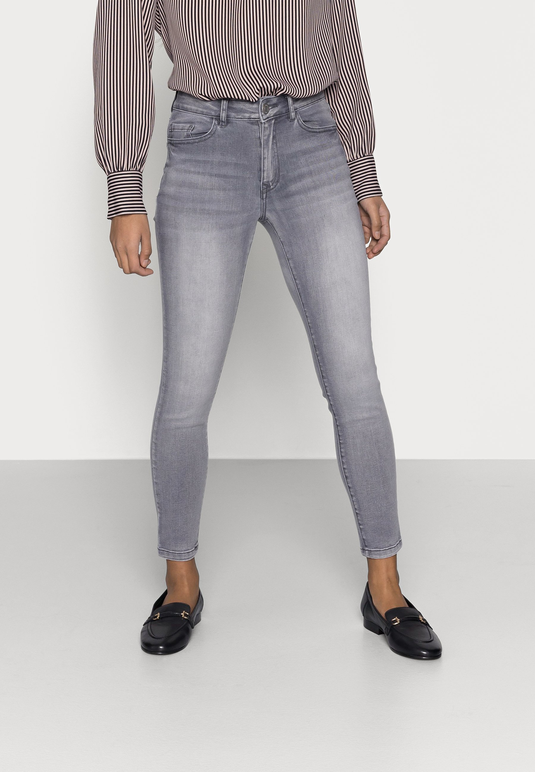 petite gray jeans