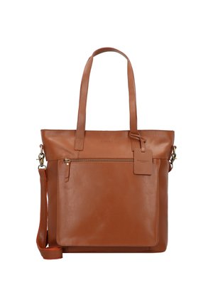 Burkely FUNDAMENTALS VINTAGE 14.0 inch - Shopping Bag - cognac