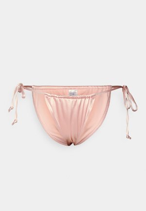 Good American TINY TIES BOTTOM - Spodní díl bikin - light pink