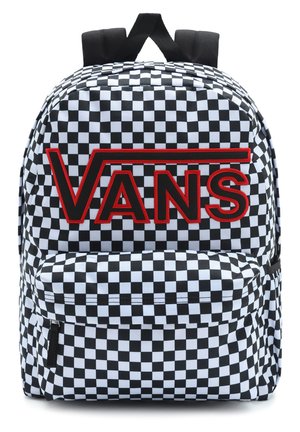 Vans REALM FLYING V - Zaino - black checker