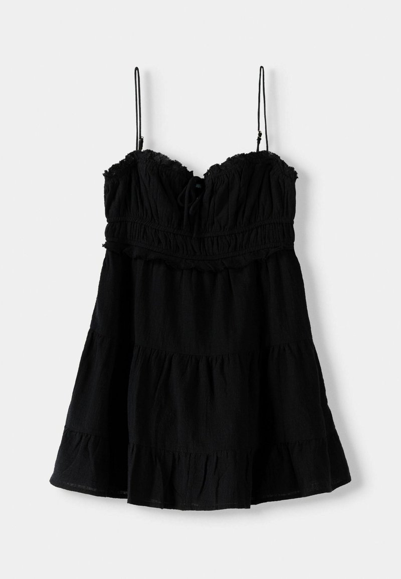 Bershka Jurk zwart Bershka Jurk zwart