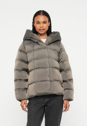 Calvin Klein SHINE WRAP PUFFER - Winter jacket - amphora