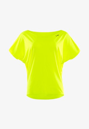 FUNCTIONAL DANCE - Paprasti marškinėliai - neon yellow