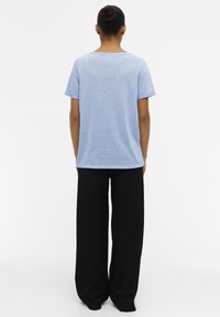 Object OBJTESSI V-NECK - Základné tričko - serenity