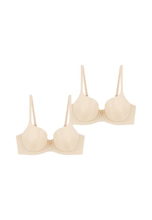 2-PACK MAKE-UP ESSENTIALS - Bøjle-bh - beige
