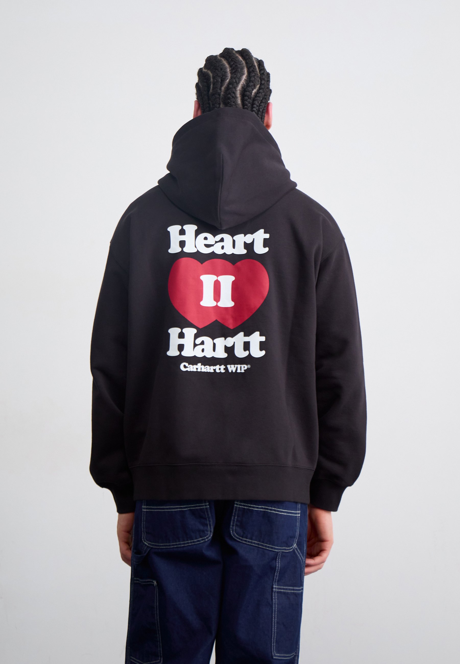 【carhartt】速達無料 \"Heart II Hartt\" ジップ フーディ /Black Carhartt WIP Hooded Heart II Hartt Sweat Jacket | Blue