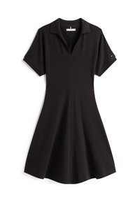 Tommy Hilfiger OPEN DRESS - Day dress - black