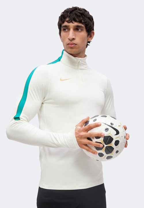 Nike SOCCER DRILL TOP - Long sleeved top - sail/rio teal/elemental gold-coloured — foto 4