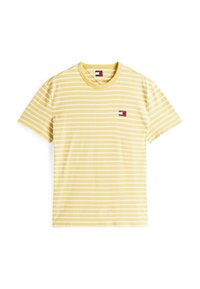 BRETON TEE - Nyomott mintás póló - yellow dahlia/ecru