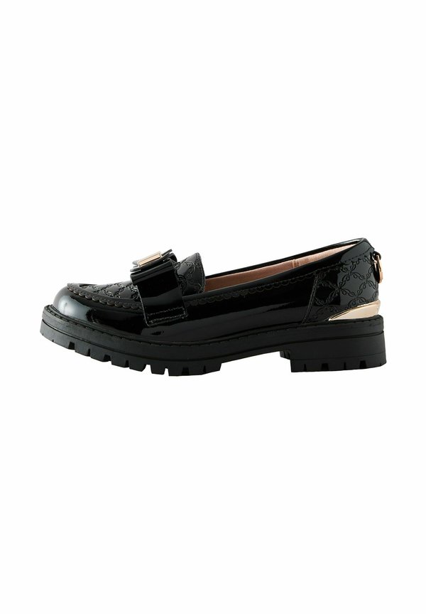 REGULAR FIT - BACK TO SCHOOL CHUNKY LOAFER WITH BOW - Slipper