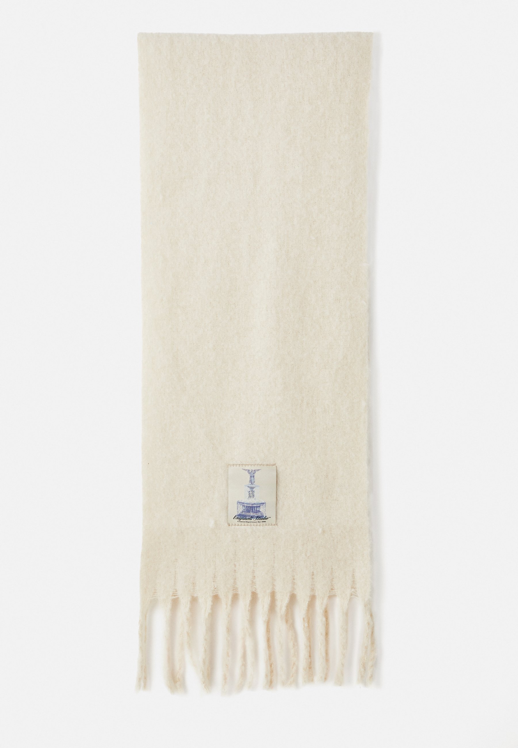 Jack Jones JACNORREBRO CHUNKY SCARF Bufanda antique white