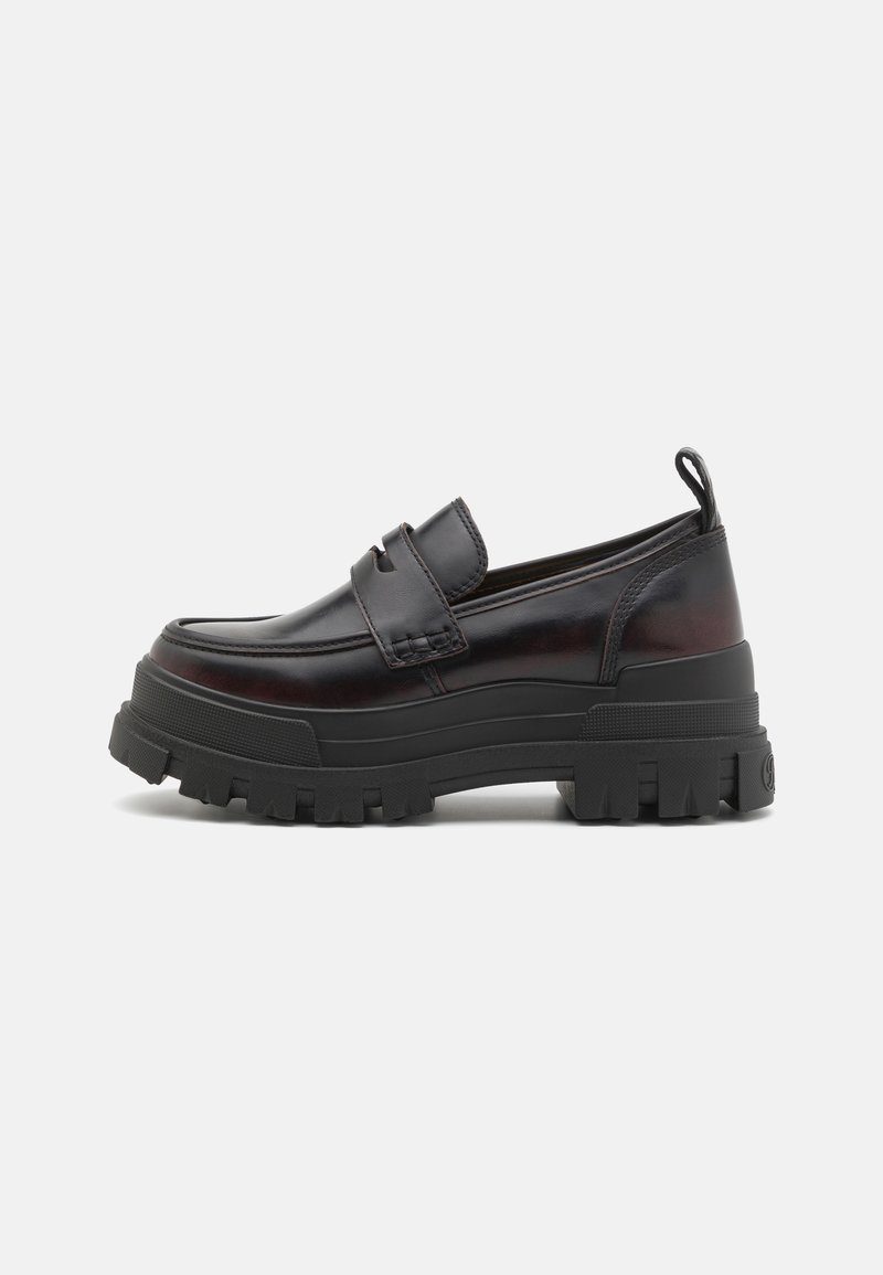 Buffalo ASPHA LOAFER - Zapatos sin cordones - black/red