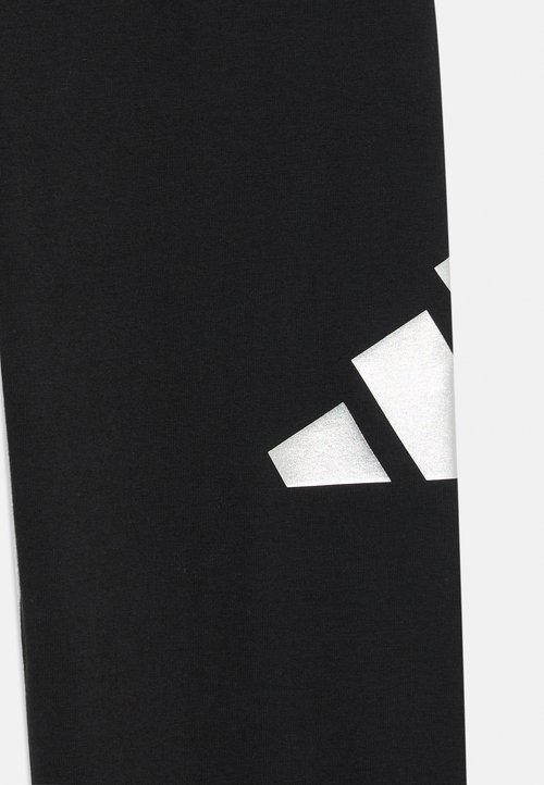 adidas JUNIOR UNISEX - Leggings - black/silver-coloured — foto 3