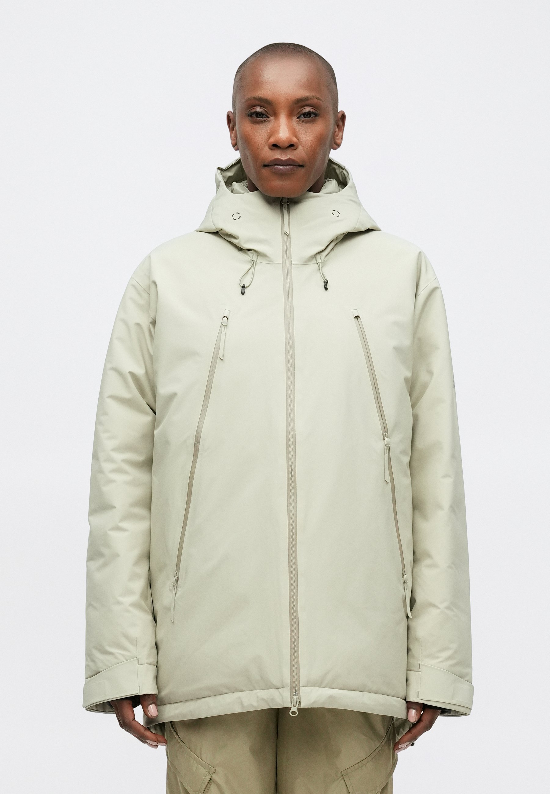 MM6 Maison Margiela MM6 X SALOMON - Down coat - abbey stone/off