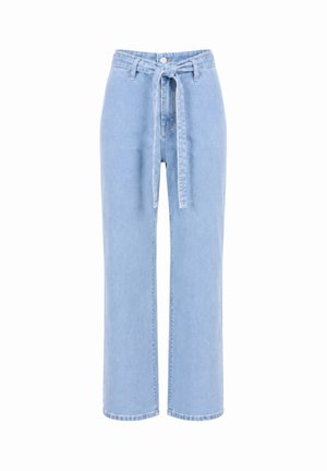 GIRL VIVI, GIRL VIVI DAMEN JEANS DAMEN JEANS - Pernera ancha - blau
