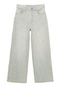 MID-RISE - Džínsy baggy - light blue denim