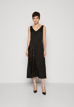 MCKENNA SPARKLING TEXTURE - Cocktailjurk - black