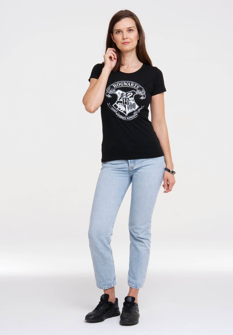 Logoshirt® Harry Potter I He Whos Must Not Be Named I Sac de gym I Cotton I Imprimé I AZO-free I Cordon de serrage I noir I Design sous licence