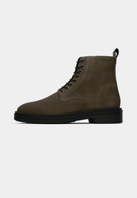 GANT BOGGAR - Lace-up ankle boots - dark gray