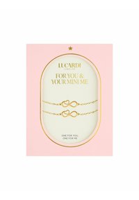 Lucardi MODERN ICONS 2 PACK - Armband - gold-coloured