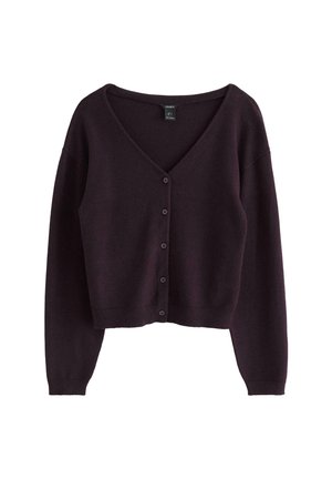 STINA - Neuletakki - dark purple