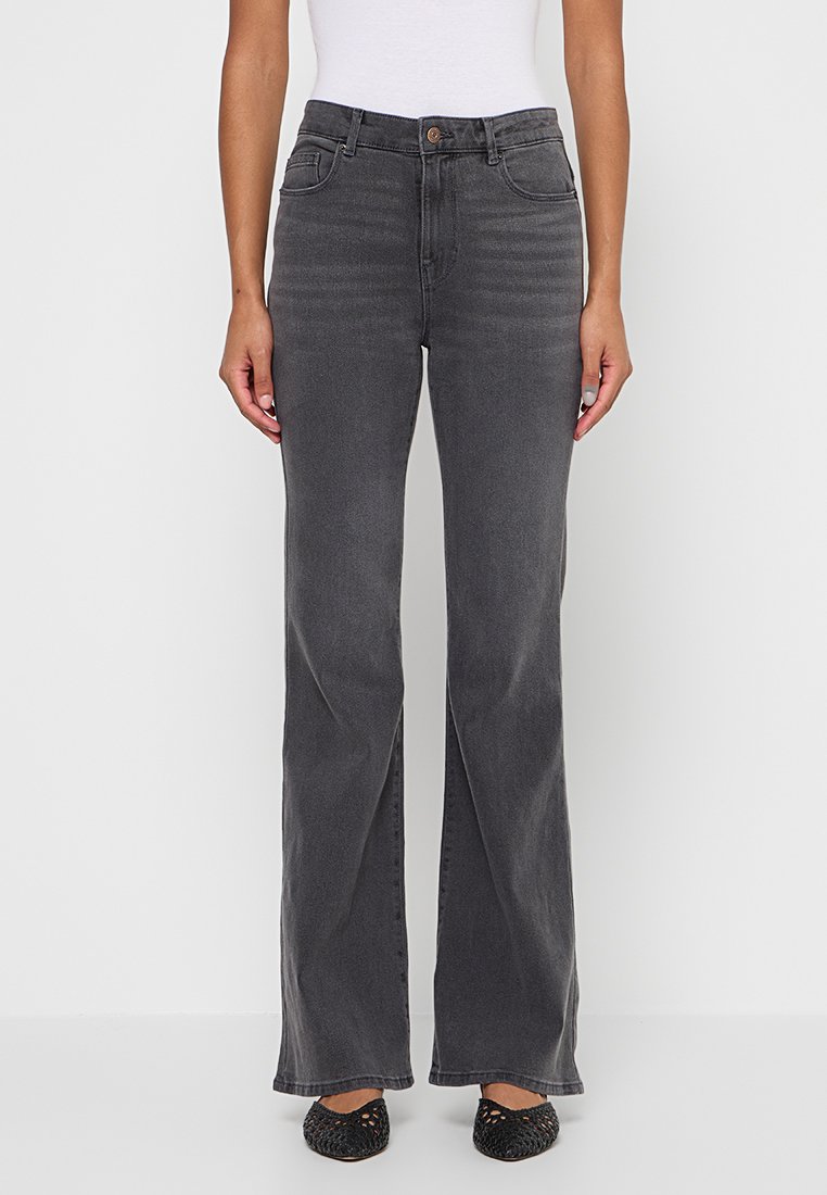 Only Flared Jeans grijs