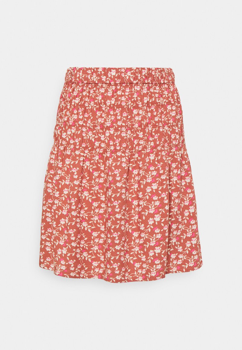 YAS Petite A-lijn rok rood