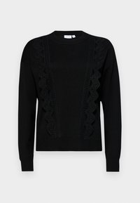 VIFLORA  - Maglione - black